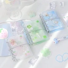 剪贴簿用品套装、适用于 Bullet Junk Journal 的美观剪贴簿套装、文具、M5 网格笔记本、DIY 日记本用品、青少年女孩生日手工礼物、学校用品、返校 - 查看 6