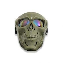 Motorcycle Face Mask Windproof Riding Glasses Ski Goggles Retro Harley Face Mask Outdoor Protective Goggles Off-Road Goggles - one-size - View 22