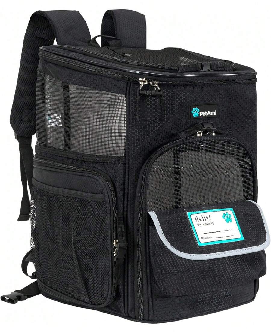 Mochila para mascotas - NEGRO - Ver 1
