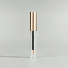 1/5/10个装玫瑰金可填充化妆品小瓶，5毫升透明空眼线笔瓶带漏斗，便携式睫毛膏容器，化妆品，便宜，房间装饰，梳妆台，旅行，卧室，化妆配件，便宜，圣诞礼物，化妆品，化妆工具，便宜货，礼物，女士礼物，圣诞礼物 - 乾枯玫瑰色 - 查看 3