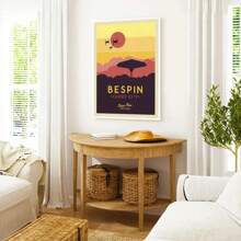 1PC Modern Star Planet Posters Galaxy Attraction Wall Art Canvas Paintings And Print Movie Wars Cover Landscape For Room Home Decor No Frame - Multicolor - View 6