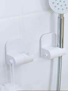 1 件日式可调节淋浴喷头支架壁挂式通用淋浴架家居浴室装饰