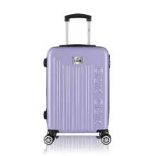 Maleta de Viaje 18 Pulgadas Carry On Rígida, Equipaje de Mano Cabina con 4 ruedas y candado integrado, Variedad de Colores - Morado - Ver 1