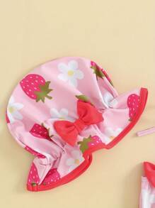 Newborn Baby Swimwear - 粉色 - 查看 5