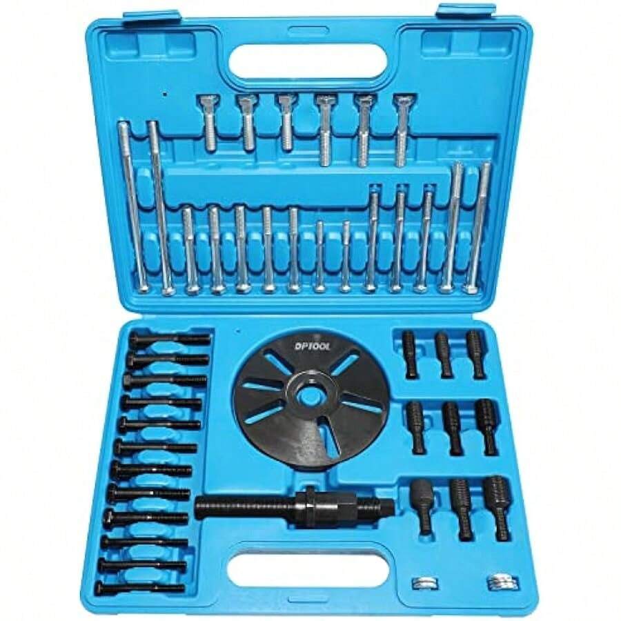 DPTOOL Harmonic Balancer Puller Removal And Install Tool Kit Flywheel Remover Crankshaft Pulley Removal Steering Wheel Pulling Set - 如圖所示 - 查看 1