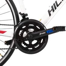 HILAND Alliance1.0 700C Road Bike With 14 Professional Gears For Men & Women, 28 Inch Adult City Commuter Bike With Aluminum Frame & Caliper Brakes, White/Black - 白色 - 查看 8