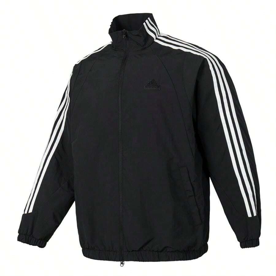 Adidas ST 3ST WV TT Unisex Windbreaker Jacket, Stand Collar Sports Woven Outwear, JI6646