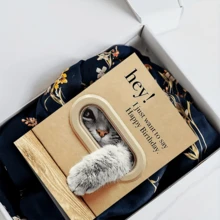 1pc Cute Cat Reaching Design Creative Birthday Card, Birthday Gift For Family And Friends, Suitable For Birthday Party, Gift Card - Multicolor - View 6