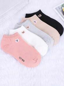 5pairs Cartoon Graphic Ankle Socks - Multicolor - View 1