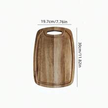 1 Kitchen Gadgets , Cheese Board, Tray, Cow Corner Fluted Tray, Wooden Tray, Serving Tray, Home/Restaurant/Party, Vegetable Board, Serving Board, Steak Board, - Brown - View 10