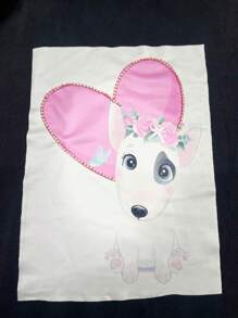 Women's OVERSIZED T-SHIRT DRESS With PLUS SIZE Prints In Viscolycra - 白色 - 查看 3