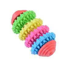 4 Colors And 5 Colors Interactive Rainbow Rubber Gear Dog Lover And Dog Mom Love Chew Toy - Teeth Cleaning Molar Bite For Puppies & Small Breeds