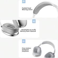 New Wireless Bluetooth Headphones HiFi Stereo - Daily Use,Travel,Gym Or Outdoor Activities,Work Or Study,Gift.Listen To A Live Concert With Our Headphones. - 1 - View 4