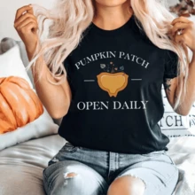 Pumpkin Patch Mepilex T Shirt Fall Thanksgiving Halloween Nurse Shirt Wound Care Icu Nurse Funny Nur - màu đen - Xem 1