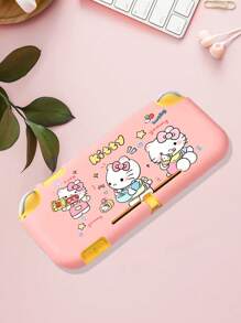 Sanrio 1PC Cute Sanrio Series Pattern Switch Game Console NS/OLED/LITE Case Soft Case Accessories Colorful TPU Material Shockproof And Drop-Proof Cute Waterproof Anti-Scratch Anti-Fingerprint Skin-Friendly Texture Stain-Resistant Birthday Gift