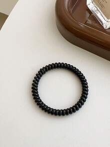 3pcs Multi-Color Spiral Hair Ties, Large & Fine Elastic Hair Ties, Women Hair Scrunchies, High Stretch Hair Ties, Minimalist Ponytail Accessories ,Gym Sport Outfit ,Ponytail Holders ,Hair Elastics ,Hair Rubber Bands ,Hair Rope