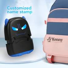 Customized Waterproof Name Stamp For Fabrics And Garments – High-Quality Personalized Labeling Solution For Clothes, Bags, And Home Essentials, Easy-To-Use Stamp With Long-Lasting Results, Perfect For Travel, Laundry, And Organizing Belongings Gifts Birthday Graduation,Multi-Functional,Adjustable, Anti-Mold,Ornamental,Adhesive,Reusable,Cute,Stylish,Adorable,High-Quality,Colorful,Custom,Unique,Personalized,Ideal Gifts For Him,Ideal Gifts For Her,Her,Boyfriend,Girlfriend,Dad,Mom,Family,Friends,Son,Daughter,Kids,For Anniversaries,For Birthdays,For Housewarming,For Graduation,Kitchen,Dining Room,Bedroom,Office,Living Room,Home,Garden,Tea Room,Home Refresh,Warm Ambience,Home & Living,Customized Crafts