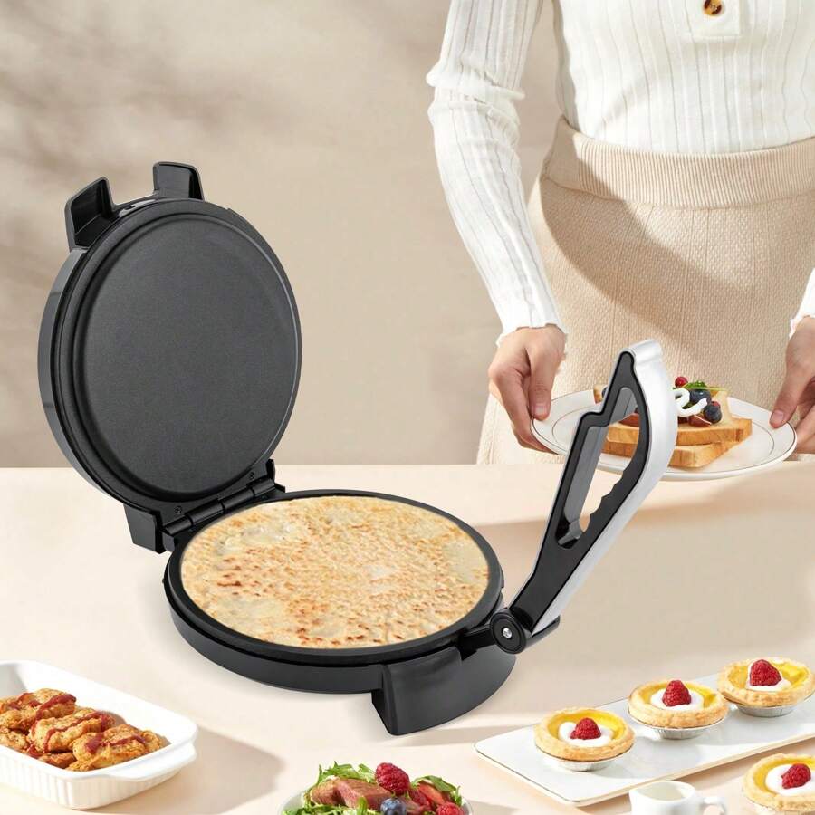 1200 W Electric Chapati Maker, Flat Bread, Naan Roti Press Machine Electric Chapati Roti Maker, - UK Plug(220-240V) - View 1