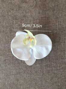 1/3/6/10 件人造蝴蝶兰花蛋糕装饰，人造花蛋糕装饰，逼真的触感花朵，婚礼生日派对装饰，DIY 配件，派对礼品，主题派对用品 - 彩色 - 查看 8