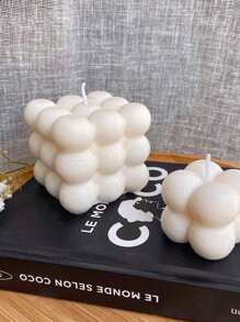 1pc Heart-Shaped Fragrance Bubble Wax, Suitable For Home Decor, Gifts, Air Purification,Room Decor,