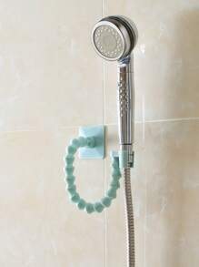 浴室置物架浴室壁挂卫生纸毛巾挂钩吹风机架多功能可调节淋浴架 - 彩色 - 查看 2