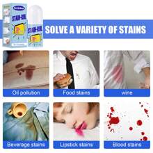 Jue-Fish Clothes White Dry Cleaning Ball Detergent Portable Cloth To Remove All Kinds Of Stains 50ml - 如圖所示 - 查看 3