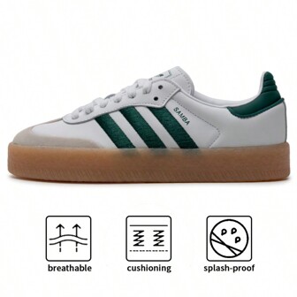 Adidas Originals SAMBA W Sneakers, Unisex Shoes For Outdoor Fitness Workout, Daily Commuter ID0440