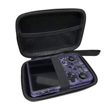 EVA Carrying Case For R36S / RG353V / XU10 / RG35XX / RG353VS Handheld Game Console, RG353V / RG35XX Portable Game Console Storage Case, Retro Game Console Carrying Bag(Box Only) - Black - View 1