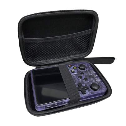 EVA Carrying Case For R36S / RG353V / XU10 / RG35XX / RG353VS Handheld Game Console, RG353V / RG35XX Portable Game Console Storage Case, Retro Game Console Carrying Bag(Box Only)