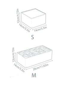 1/2/3/6pcs Simple Style Foldable Cloth Storage Box Closet Dresser Drawer Divider Organizer Basket Bins For Underwear Bras Decorations Autumn Decor Festival Decor Room Decor Home Decor Fall Decor Bedroom Decor Spring Decoration