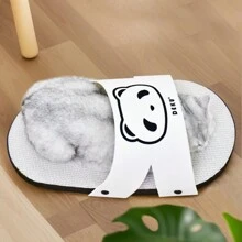 Rascador de cartón kraft para gato, tabla rascadora de gato, esterilla de juego para gatos y gatitos - Blanco y Negro - Ver 3