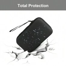 EVA Carrying Case For R36S / RG353V / XU10 / RG35XX / RG353VS Handheld Game Console, RG353V / RG35XX Portable Game Console Storage Case, Retro Game Console Carrying Bag(Box Only) - Black - View 6