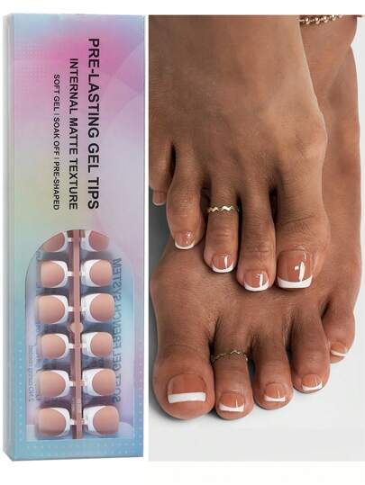 150 peças de pontas de unha - unhas curtas francesas, pontas de unha de gel marrom macio, unhas de pressão para mulheres, suprimentos para unhas