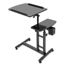 YUNRUX Pro Tattoo Workstation Tattoo Mobile Work Station Tattoo Workstation Table Height Adjustable Tattoo Accessories Armrest Black - Black - View 7