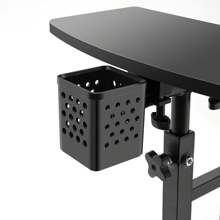 YUNRUX Pro Tattoo Workstation Tattoo Mobile Work Station Tattoo Workstation Table Height Adjustable Tattoo Accessories Armrest Black - Black - View 9
