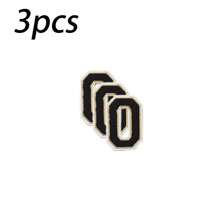 3/10/20pcs 3.2inch Chenille Number 0-9 Embroidered Iron-On/Sew-On Patch Apparel Accessories, Suitable For Clothes, Jackets, Hats, Books, Backpacks - DIY Embroidered Patch Supplies