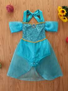 Newborn Baby Rompers - Blue - View 1