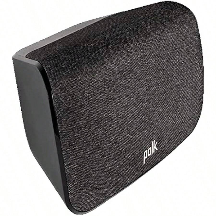 Polk Audio SR2 Wireless Surround Sound Speakers For React Soundbars Active Speakers For Home Cinema Sound System Dedicated L And R Speaker Wall Mountable - Speakers - View 1