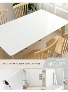 1 卷木纹厨房贴纸、自粘贴纸、防水可移除墙纸、适用于厨房、台面、橱柜装饰的 PVC 材料墙纸。 - 彩色 - 查看 14