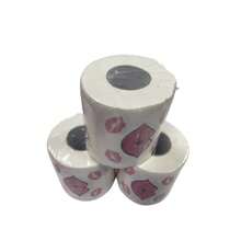 KISS Brand Creatively Printed Toilet Paper Rolls - White - View 7