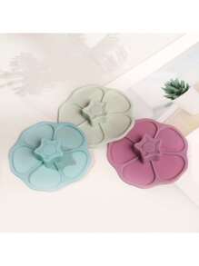 1pc Creative Silicone Cup Lid Sealed Cup Lid Mug Glass Ceramic Cup Dust-Proof Cup Lid Kitchen Accessories
