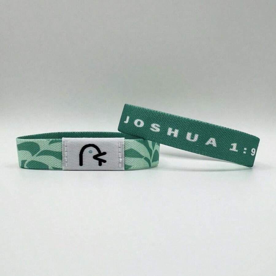 Daily Bible Verse Bracelet Yappy Bible Verse Christian Bracelet - 銀色 - 查看 1