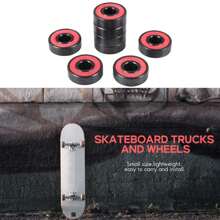 8 Pcs Ceramic Bearings High Speed Wear Resistant For Skate Skateboard Wheel - Multicolor - View 4