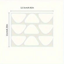 Face & Forehead Wrinkle Patches - Mini Anti Wrinkle Facial Patches To Smooth Eye, Mouth, Forehead Wrinkles - Non-Silicone Face Tape For Fine Wrinkles Between Eyes & Face - White - View 6