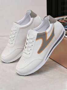 Fashion Women's Casual Sports Shoes, Lightweight And Breathable, With Soft And Shock-Absorbing Soles, Non-Slip Surface And Thick Soles, Suitable For Working And Running - 灰色 - 查看 5