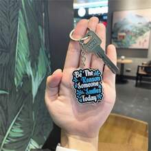 1 件创意个性化字母钥匙扣适用于多种场合汽车钥匙链挂件配件