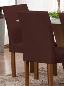Kit Com 6 Capas para Cadeira De jantar Luxo Malha Gel