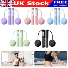 NetHong Cordless Skipping Ropes For Adults - Ropeless Skipping Rope With LED Smart Count For Adults, Cordless Jump Rope With Counter, Portable Wireless Gravity Ball Skipping Rope For Women Men Adults - Multicolor - View 2