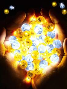 150/LED White Electronic Luminous Round Lights, Shiny Small Round Ball Lights, Handmade Balloon Lights, Battery Powered Electronic Round Ball Lights, LED Light Balloons Suitable For Latex Balloons, Neon Parties, Vases, Paper Lanterns, Gift Decorations
