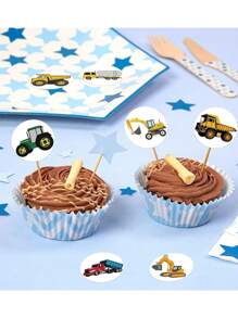 500pcs/Roll Car-Themed Decorative Sticker Rolls, Suitable For Gifts, Cakes, Envelopes, Handicraft Decoration, Labels & Card Sealing,School Supplies,Back To School - Multicolor - View 8